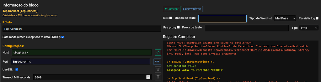 CUSTOM INPUT IN BLOCK TCP - Questions - OpenBullet