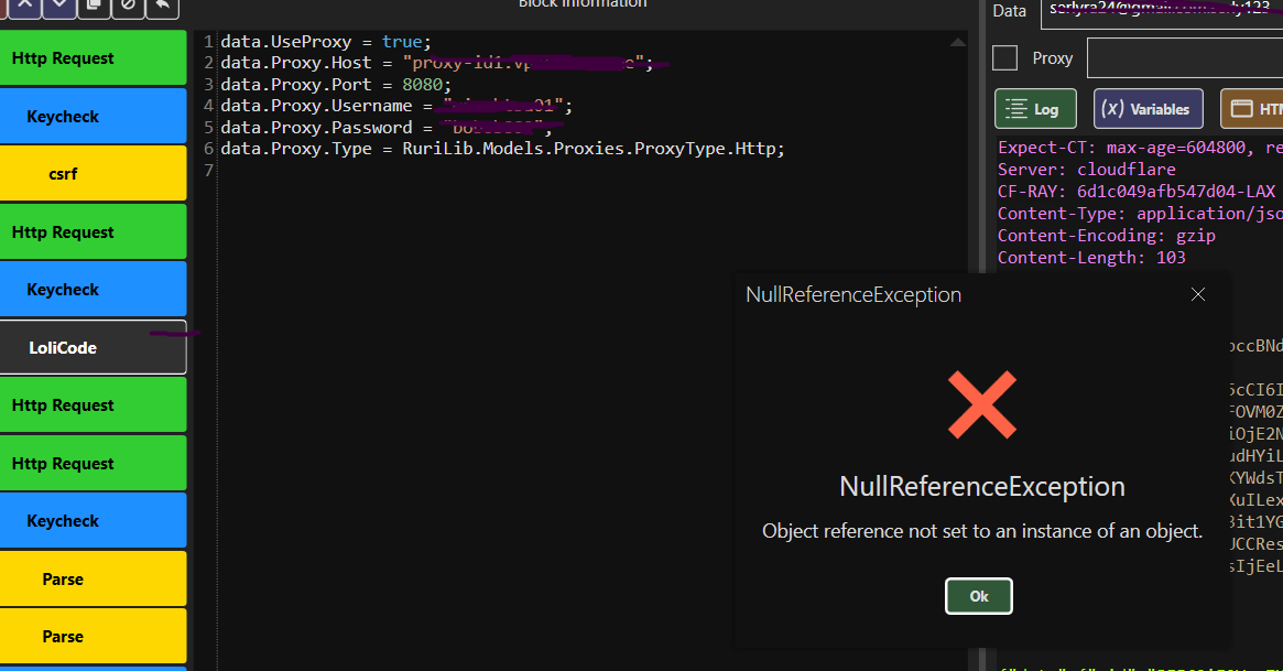 Add block use proxy and other block proxyless - Questions - OpenBullet